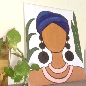 BOHO AFRICAN PAINTING