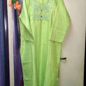 Green Kurta