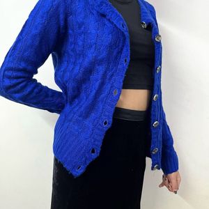 Dark Blue Cardigan