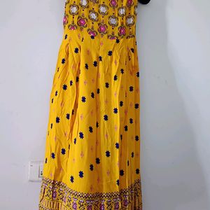 Cotton Printed Women Gown