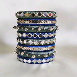 Blue Shade Bangles 2