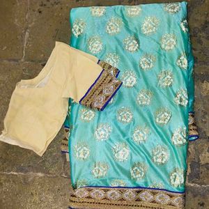 Heavy Ethnic Partywear Saree