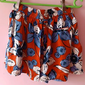 Nuon Women Floral Printed Skorts