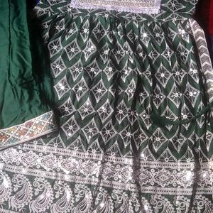 Heavy Work Anarkali Set