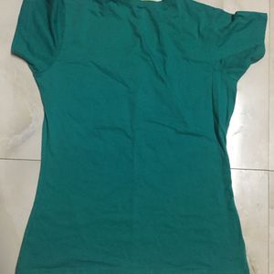 Casual Sea Green Tees