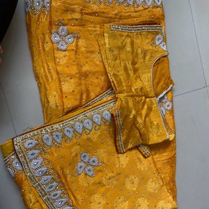 Gold Saree