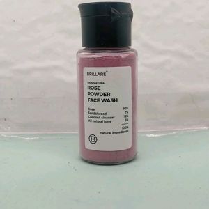 Brillare Rose Powder Facewash