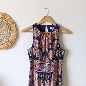 London Times Printed maxi Dress