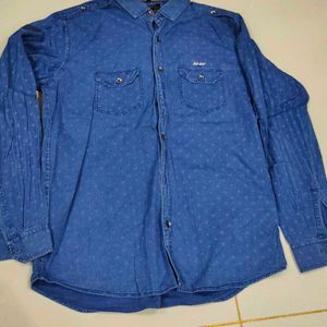 Blue Denim Shirt