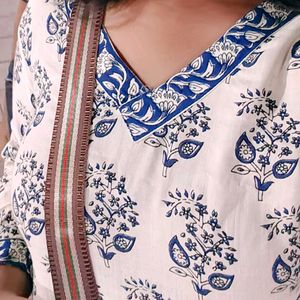 V Neck Short Kurta