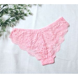 Dreamy Pastel Pink Lace Panty Like new condition