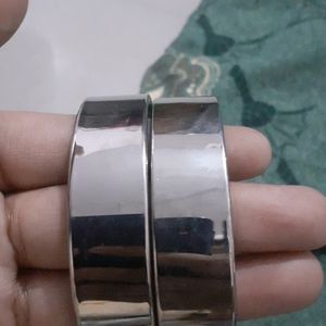 Silver Colour Bangles daily routine use