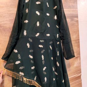 Garara With Short Anarkali