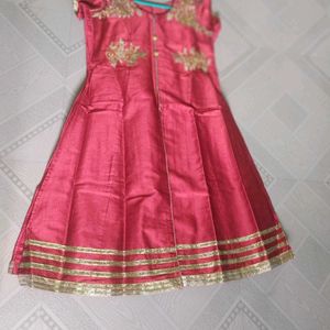 Red Anarkali Party Wear Xl Size