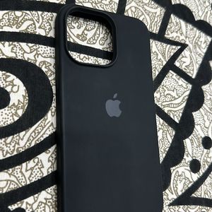 Apple iPhone 14 Pro Max Black Silicone Case