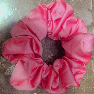 Gaint Size Baby Pink Color Scrunchies