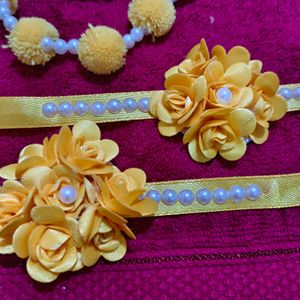 Haldi Jewellery Set