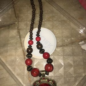 Big red banjaran necklace for Women 😍❤️