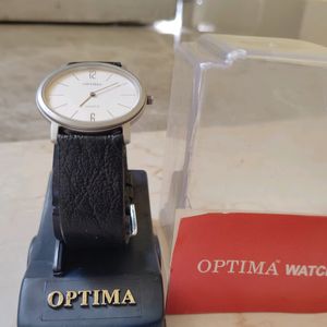 Optima analog watch.