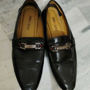 Elevate ur style with Premium Black Leather Shoes