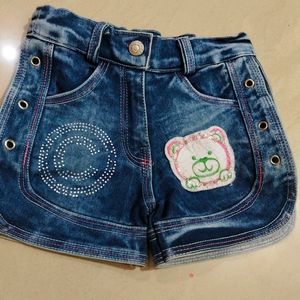 Denim Girl Short