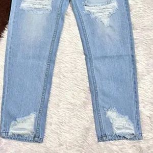 High Waste Jeans Blue