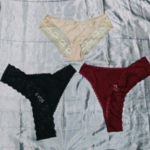 Combo Of 3 Imported Thong Penties