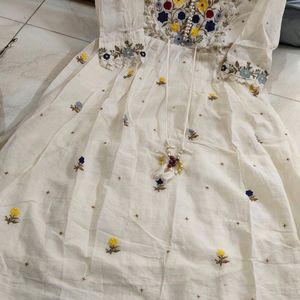 Embroidery Gown