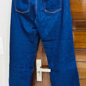 Women Navy Starigh Jeans