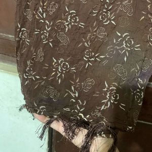 Festive Gown With Dupatta