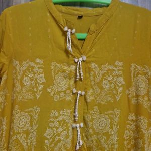 Long Mustar Yello Kurta