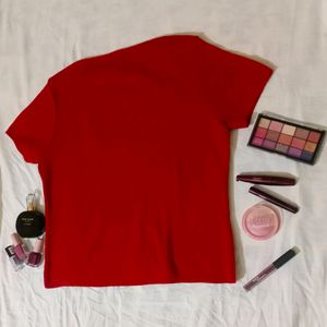 Red Formal Top