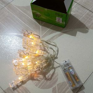 10 Photo Clip Led String Lights (New)