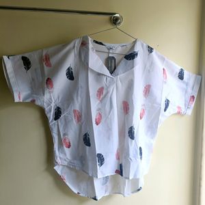 White Top For Girls And Ladies Xl- With Tag