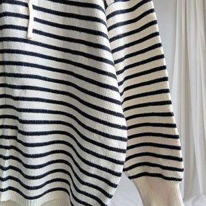 Striped Hooded Sweater