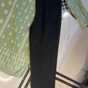 Woolen Kurta With Black Pant