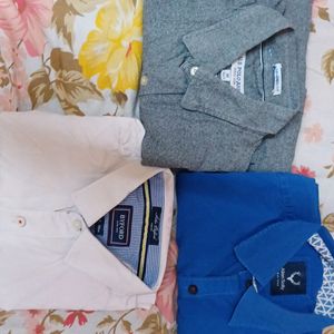 Combo Of 3 Branded Shirts M Size