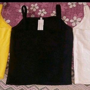 Set Of 3 Top( Sleevless Party Wear Top)