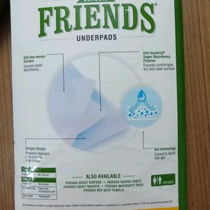 Friends Underpads- 7 Packs