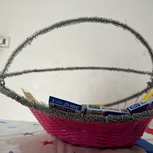 Stationary With Basket