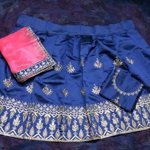 New/Unused Girl's Lehnga Choli Dupatta