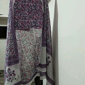 Unstitched Multi Colour Chunni Suits With Dupatta