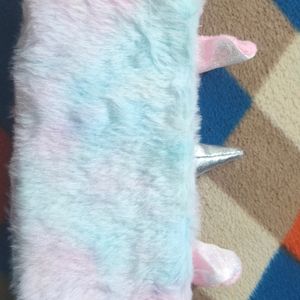 Unicorn Fur Pouch For Kids (Brand New)