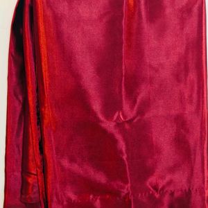 Silk Maroon Saree