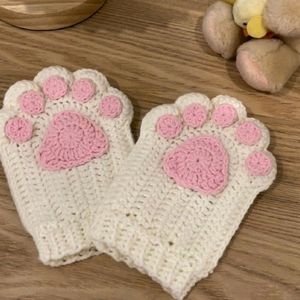 Crochet Catpaw Gloves