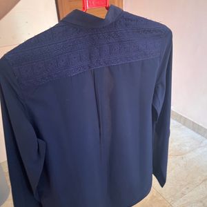 Wills Classic Formal Shirt With Embroidery