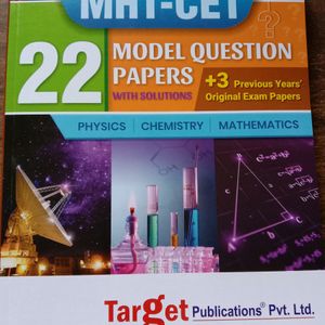 MHTCET 22 Model Question Paper+3year PYQ with Soln