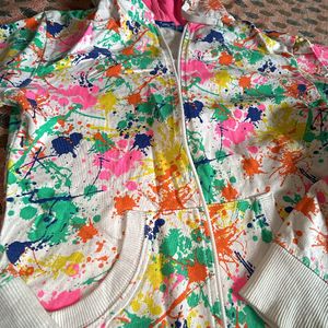 Sprinkle Paint Hoodie 🌸