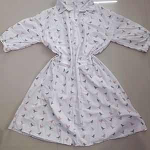 Cotton Shirt Dress