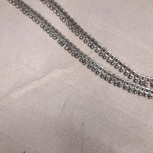 Silver Anklet Beautiful Design For Girls And Women